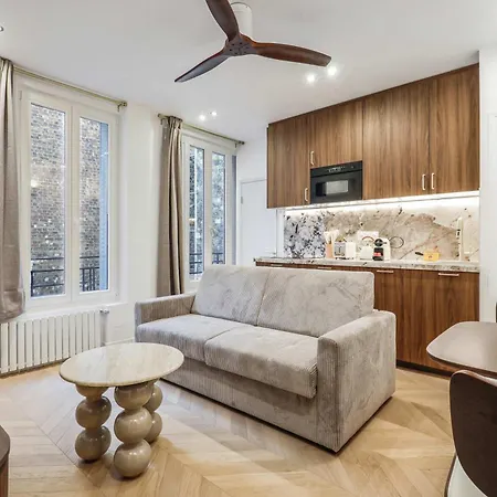 Апартаменты Superb Flat - 1bdr 2p - Monceau *