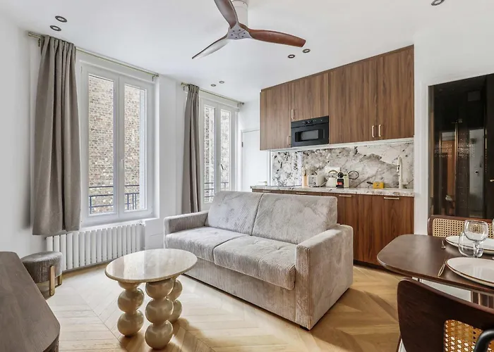 Superb Flat - 1bdr 2p - Monceau *